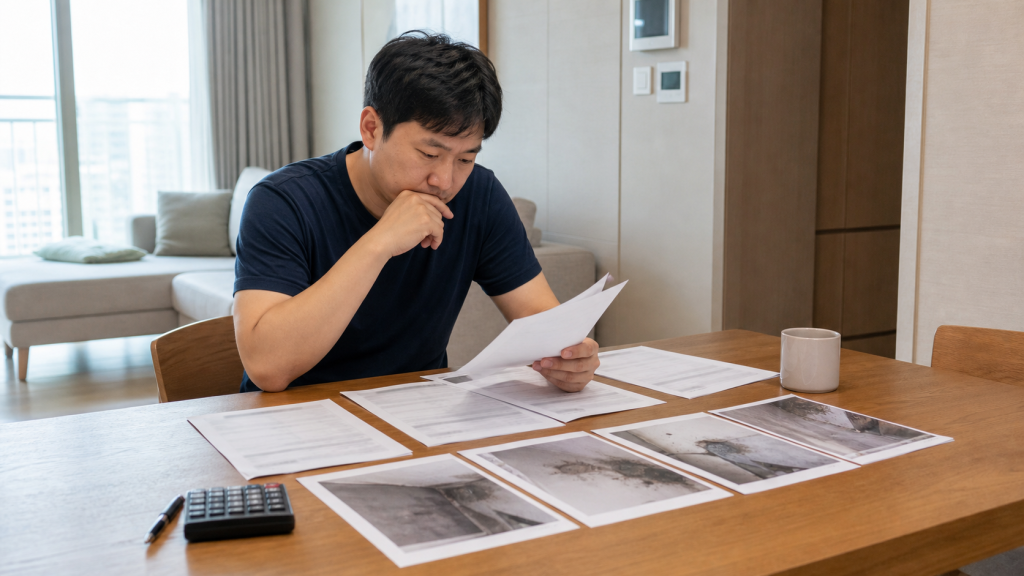 누수 업체 견적 비교 대표 이미지